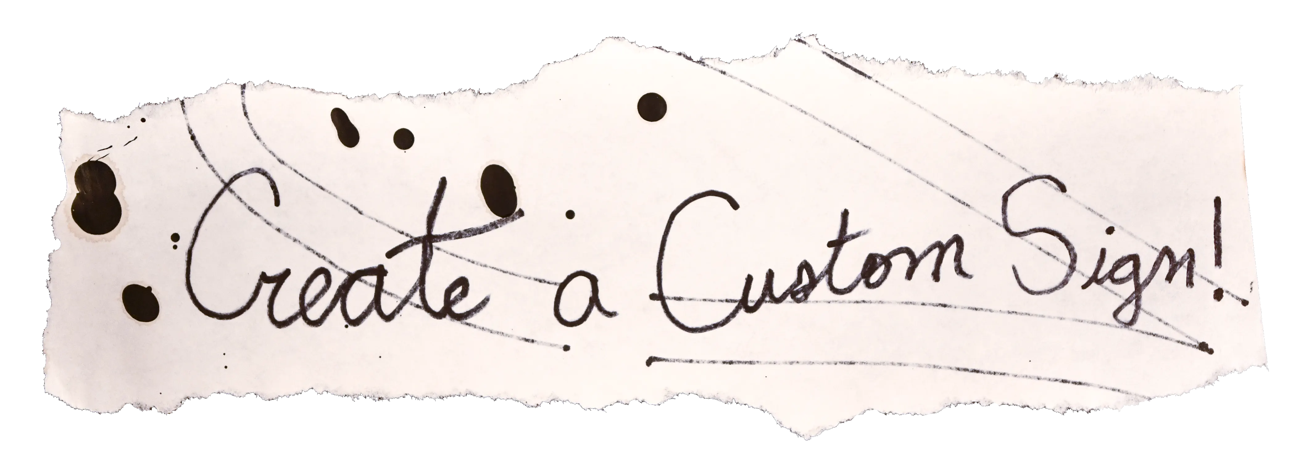 Create a Custom Sign